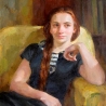 Анна Щёголева. «Александра (портрет дочери)»